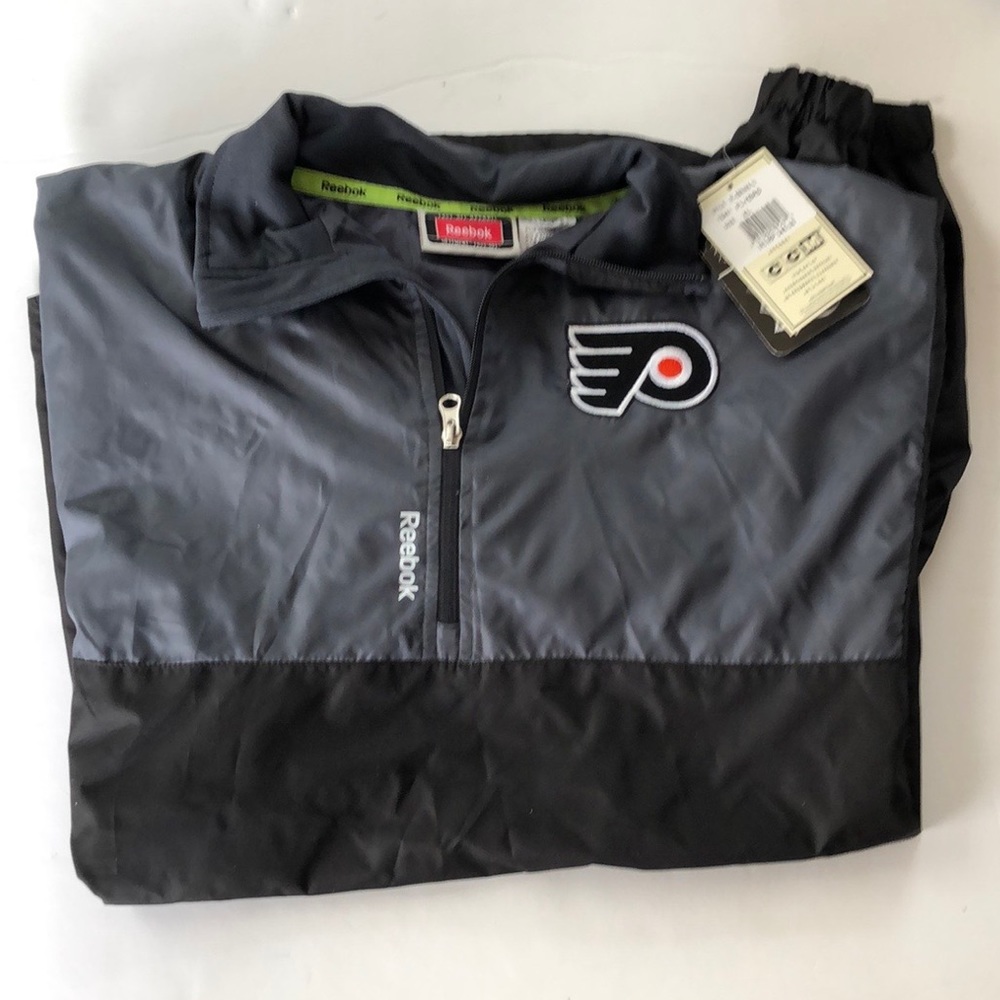 Reebok Philadelphia Flyers windbreaker